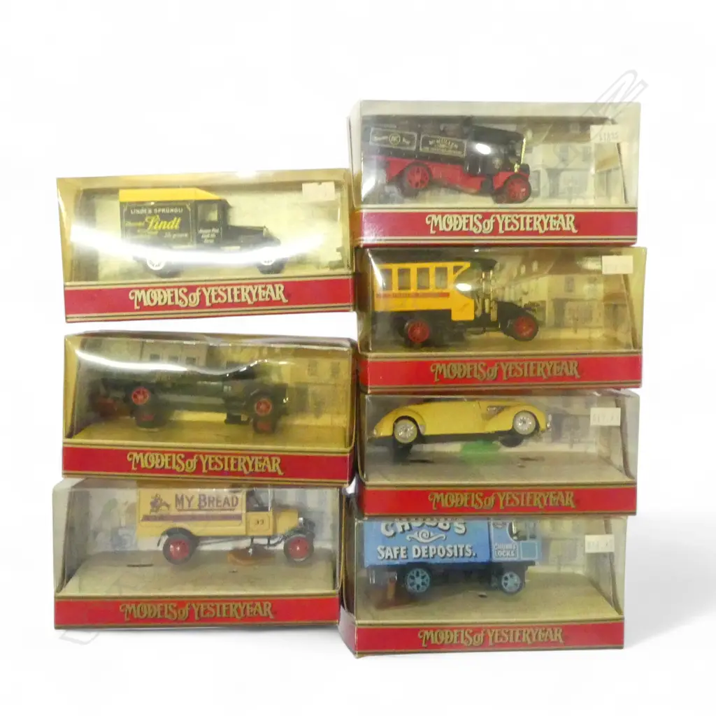 7 BOXED MATCHBOX MODELS OF YESTERYEAR Image 1++