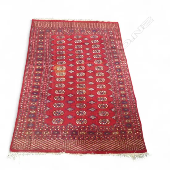 HAND KNOTTED WOOL PILE RUG 1750x1220mm. Some marks