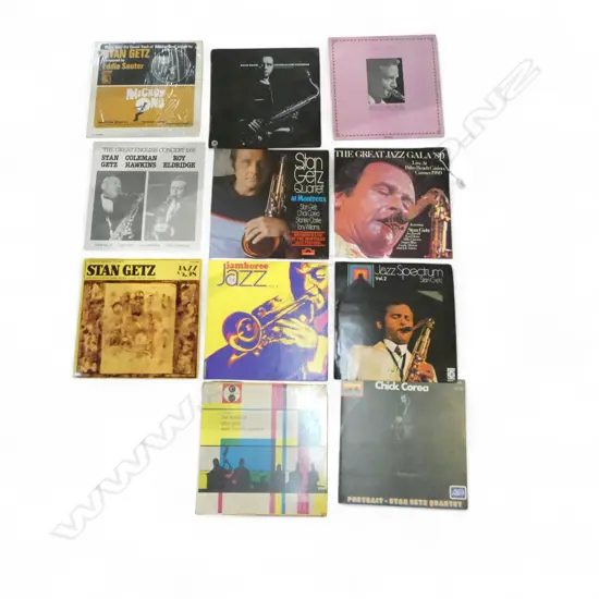 ASST. STAN GETZ JAZZ LPs Provenance: Ex Collection Wellington Choy
