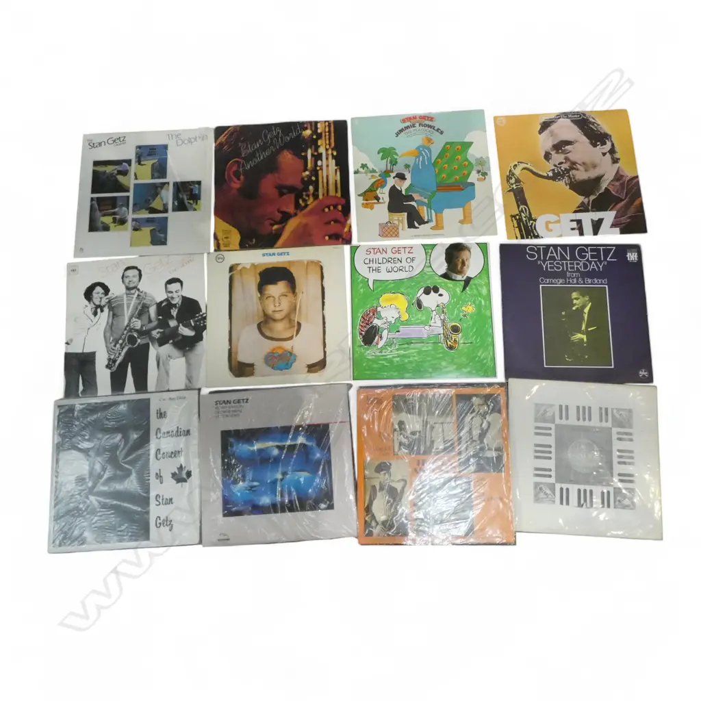 ASST. STAN GETZ JAZZ LPs etc Provenance: Ex Collection Wellington Choy Image 1++