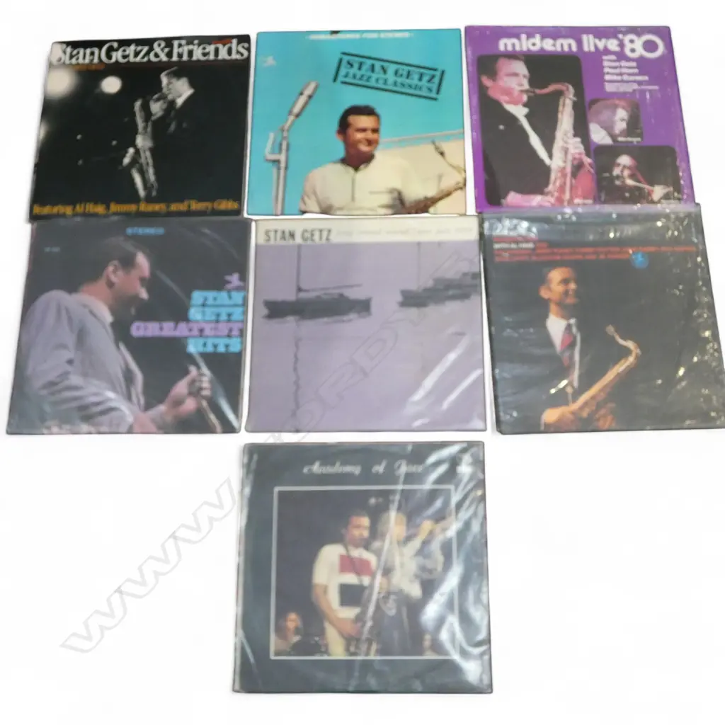 ASST. STAN GETZ JAZZ LPs etc Provenance: Ex Collection Wellington Choy Image 1++