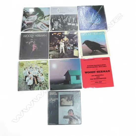 ASST. WOODY HERMAN JAZZ LPs etc  Provenance: Ex Collection Wellington Choy