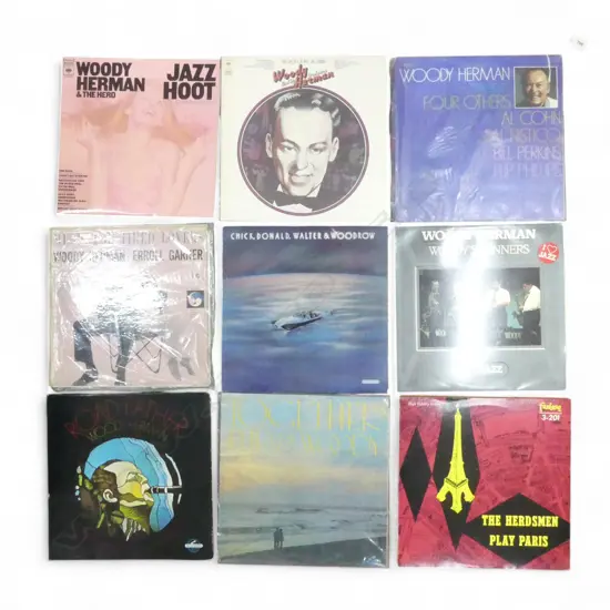 ASST. WOODY HERMAN JAZZ LPs etc  Provenance: Ex Collection Wellington Choy