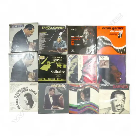 ASST. ERROLL GARNER JAZZ LPs Provenance: Ex Collection Wellington Choy