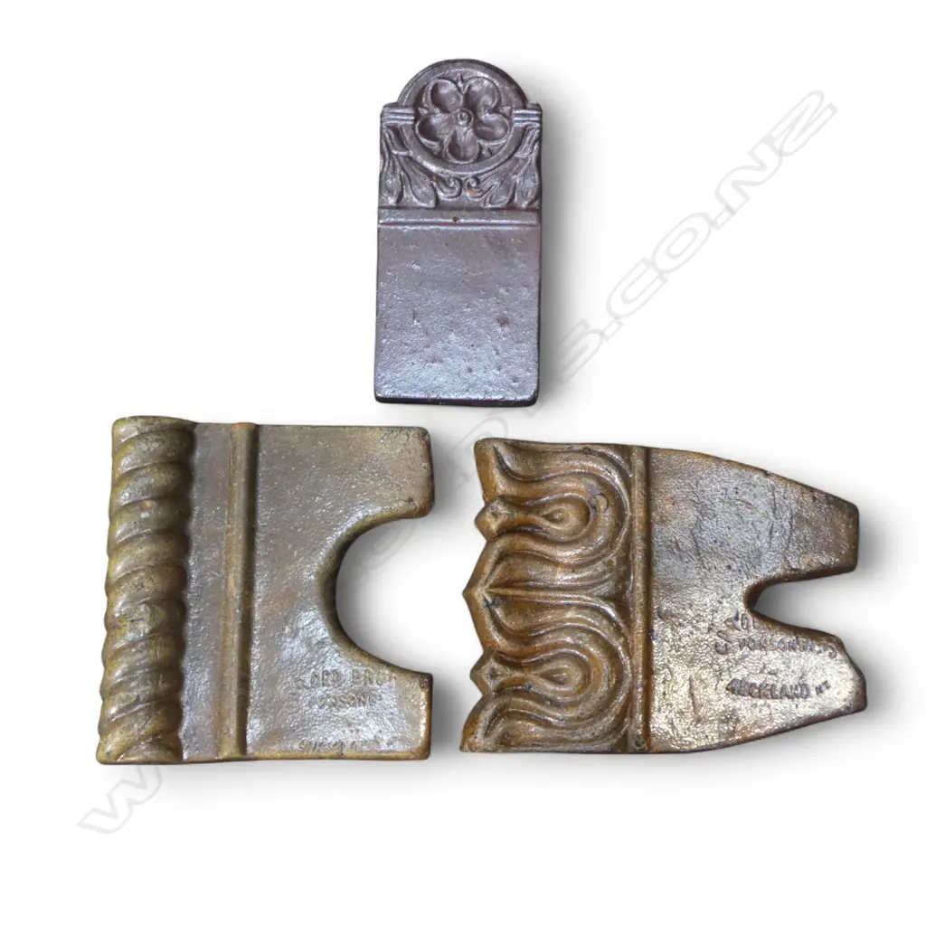 3 OLD N.Z. GLAZED TILES Image 1++