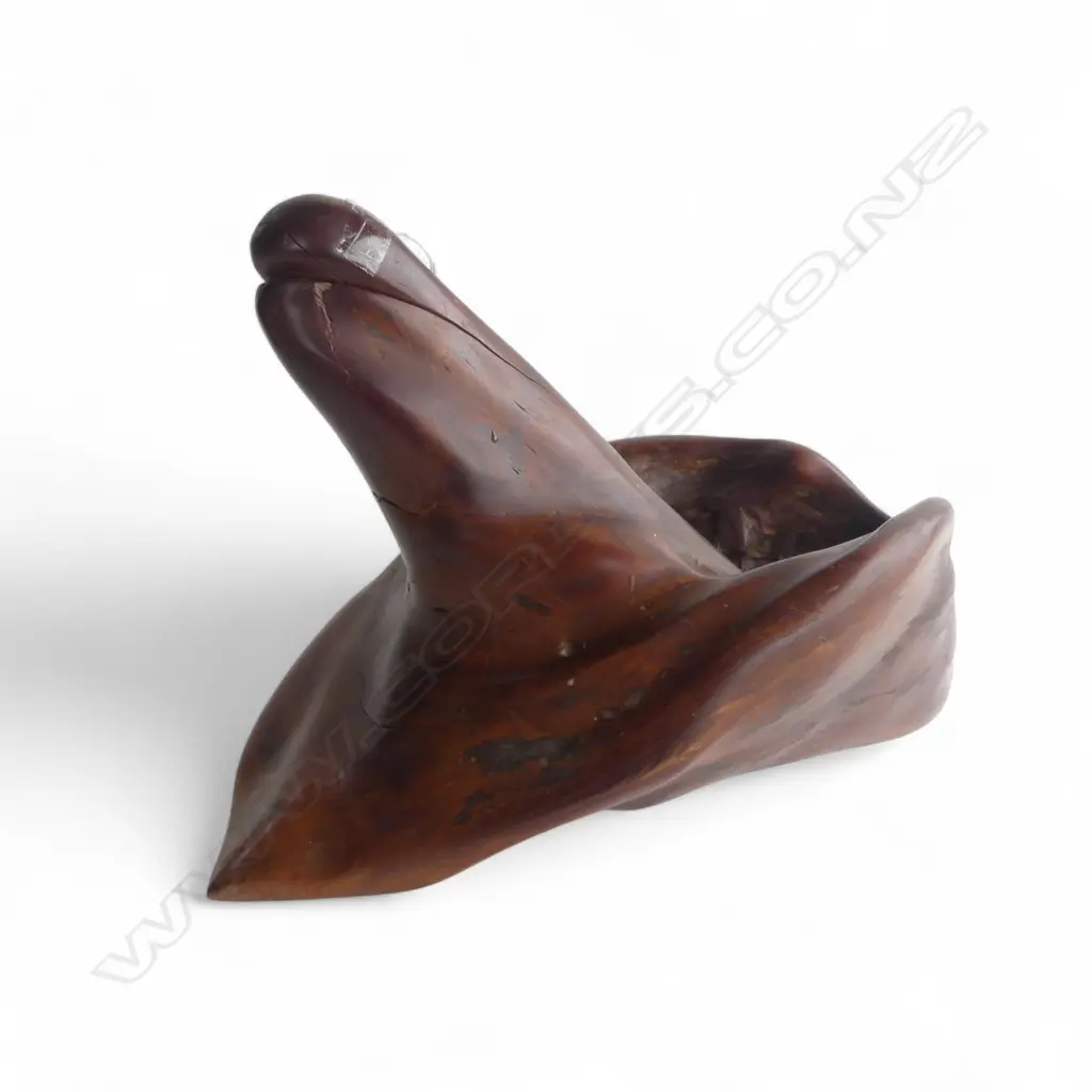 SCULPTURAL WOOD PIECE H.270mm Image 1++