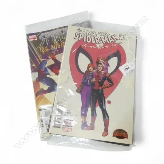 'SPIDER-MAN CLONE SAGA' COMPLETE SERIES OF 6 + 5 'RENEW YOUR VOWS' COMIC SERIES