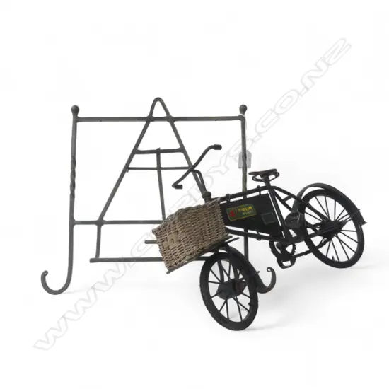 MODEL 4SQUARE GROCERY BICYCLE + STAND L430x300mm