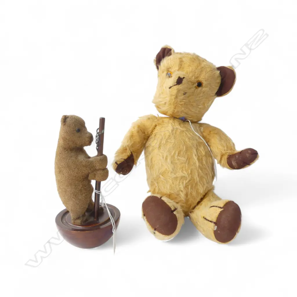 2 VINTAGE TEDDIES H.400mm Image 1++
