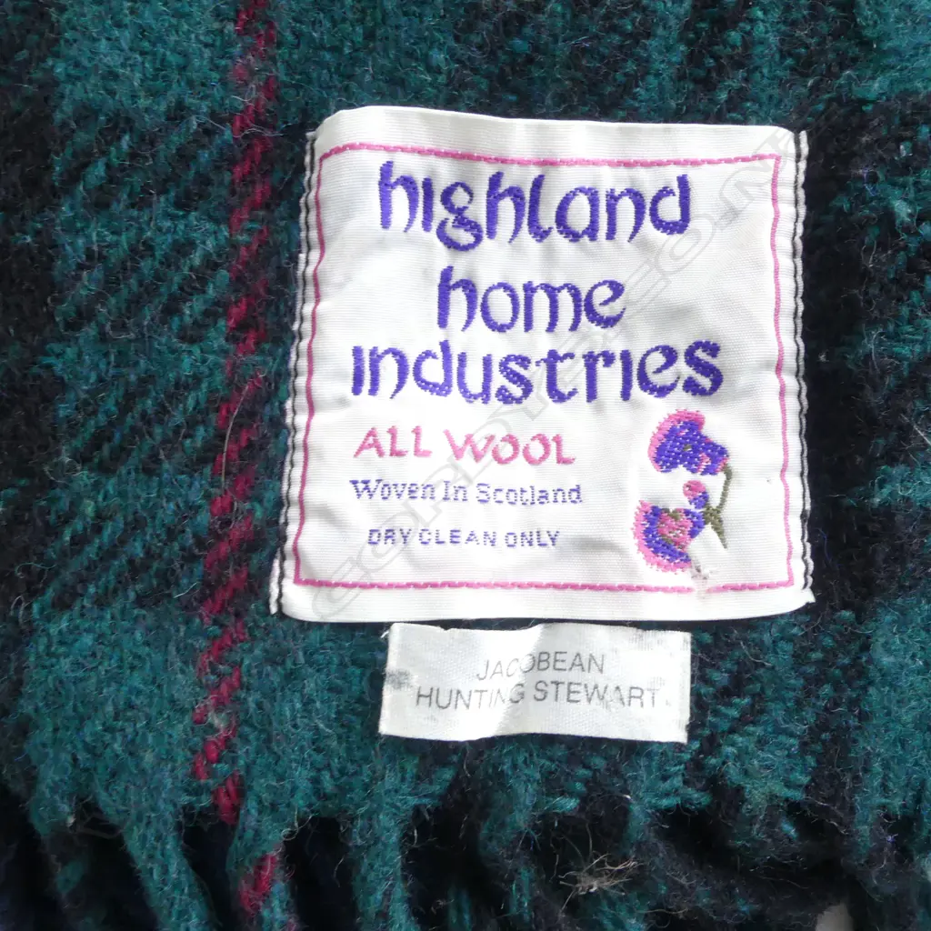 2 WOOL BLANKETS; SCOTTISH & KAIAPOI NZ Image 1++