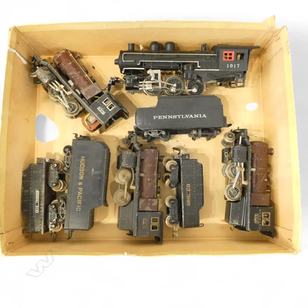 4 SAKAI STANDARD ELECTRIC ENGINES & TENDERS Image 1++