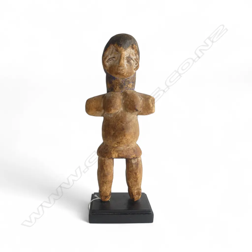 CARVED WOODEN TRIBAL FIGURE H.360mm Image 1++