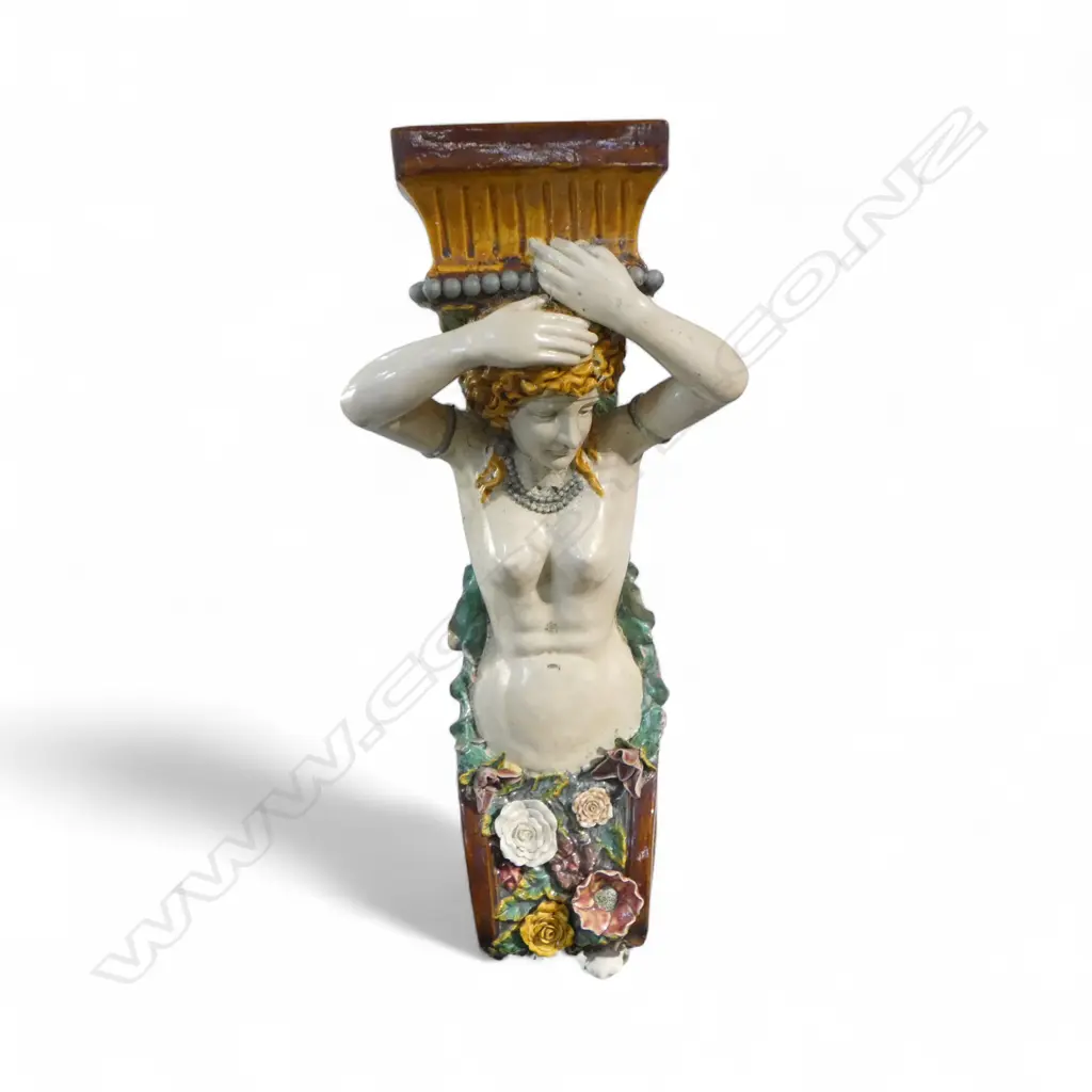 PR LG MAJOLICA CARYATIDS / WALL BRACKETS 450x290x1000mm hairlines Image 1++
