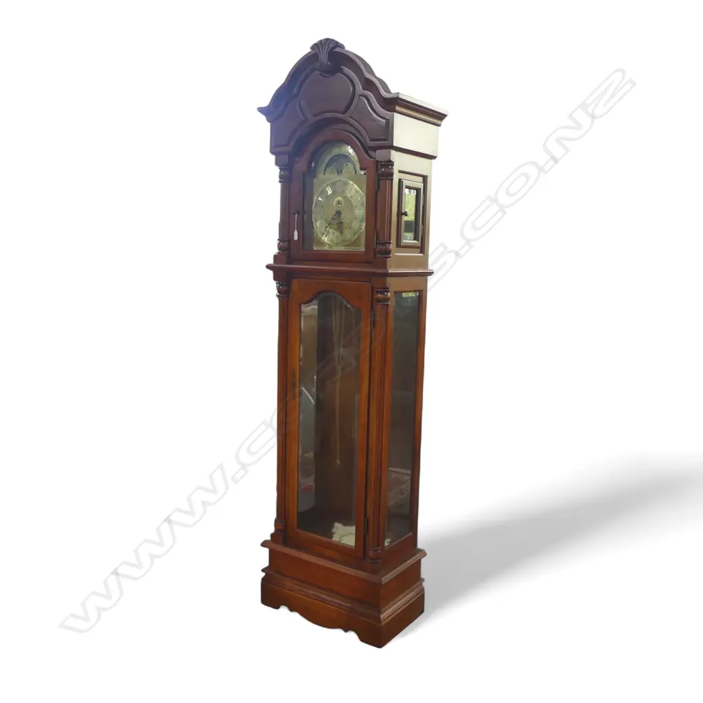 ANTIQUE STYLE LONG CASE CLOCK 560x335x2220mm GERMAN MOVEMENT, STRIKING & CHIMING Image 1++