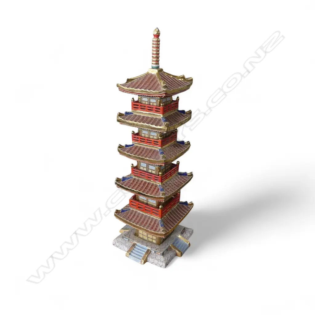 6 PART CERAMIC PAGODA H.600mm minor losses Image 1++