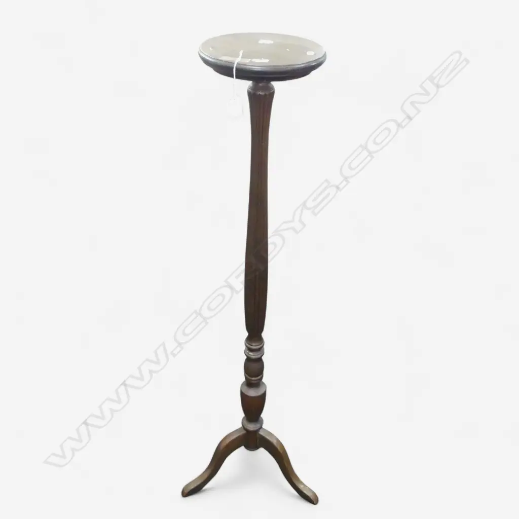 MAHOGANY PLANT STAND H.1190mm Image 1++