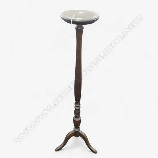 MAHOGANY PLANT STAND H.1190mm