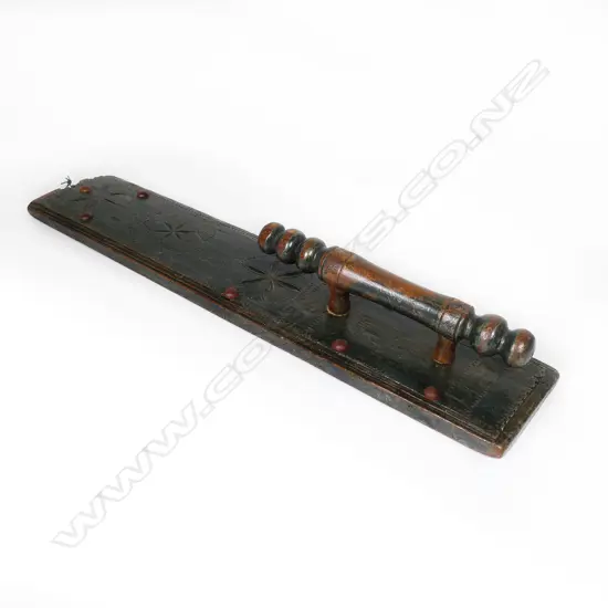 A 19thC Danish Banketræt (mangle board)