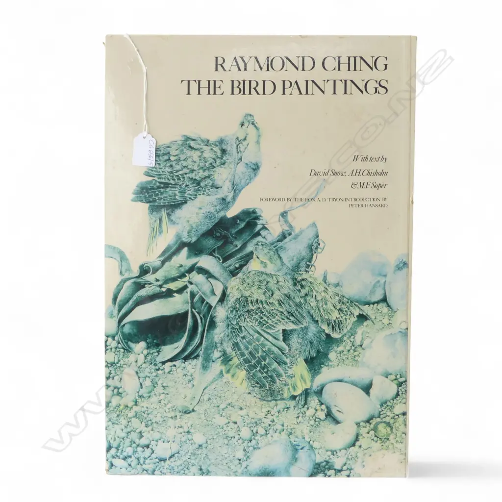LG CASED BOOK; RAYMOND CHING / THE BIRD PAINTINGS 490x340mm Image 1++