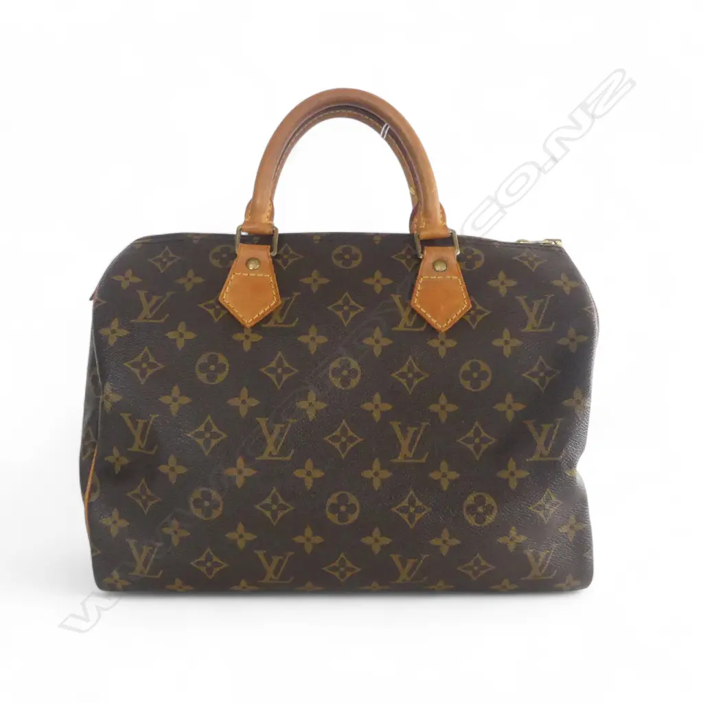 LOUIS VUITTON SPEEDY HANDBAG, SERIAL VI1913 W.320mm Image 1++