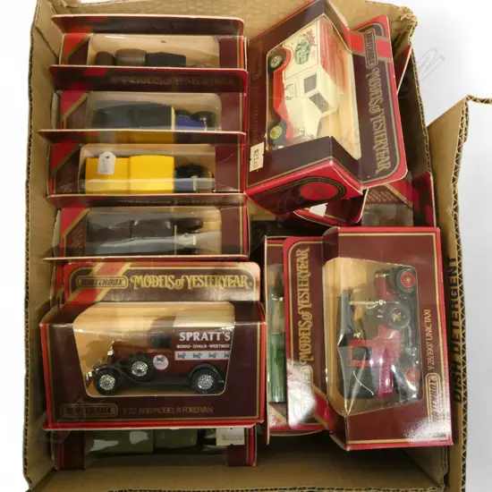 12 BOXED MATCHBOX MODELS OF YESTERYEAR 