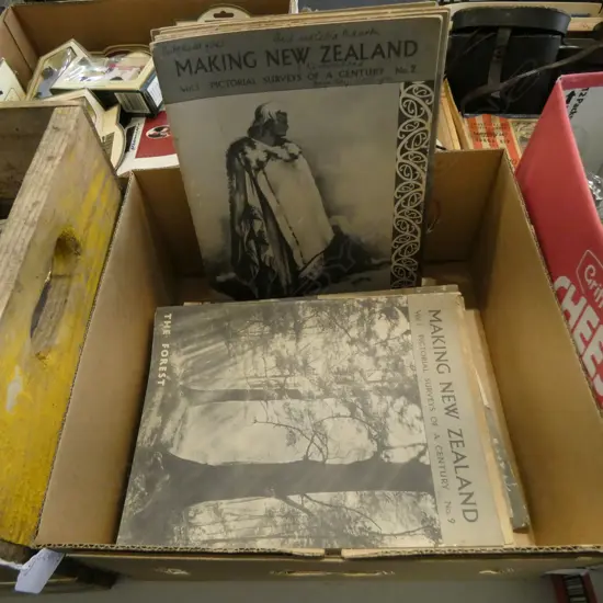 VINTAGE 'MAKING NEW ZEALAND' MAGAZINES, 31 APPROX