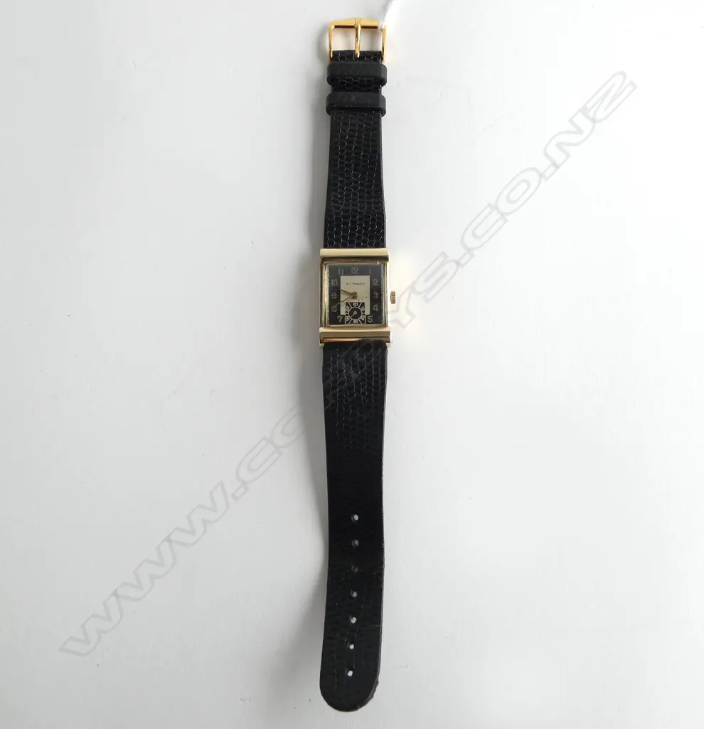 14ct GOLD VINTAGE WITTNAUER LADIES WRISTWATCH, IN WORKING ORDER Image 1++