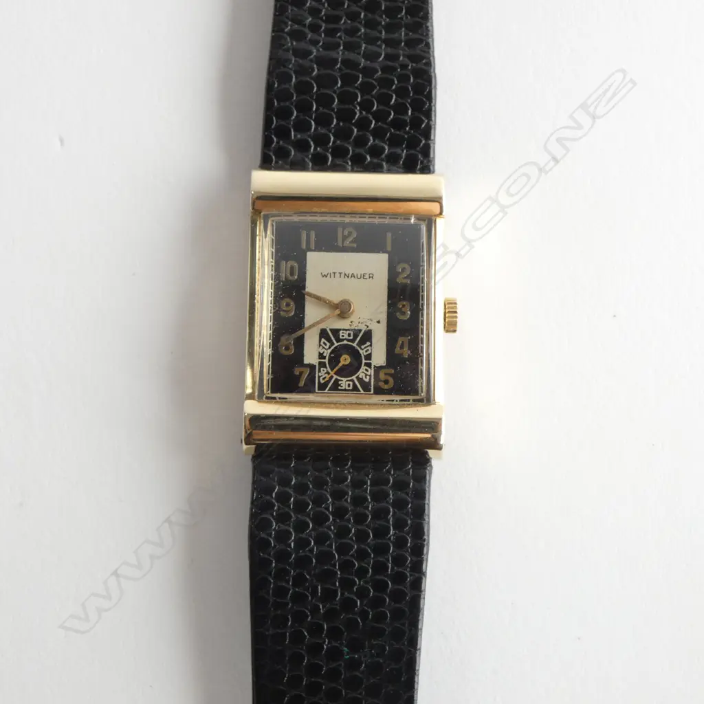 14ct GOLD VINTAGE WITTNAUER LADIES WRISTWATCH, IN WORKING ORDER Image 1++