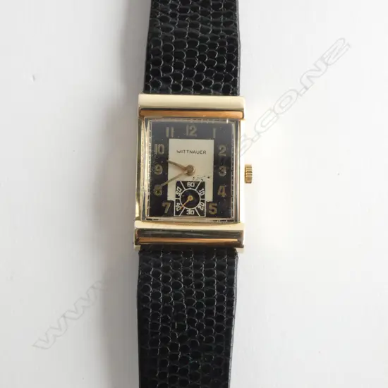 14ct GOLD VINTAGE WITTNAUER LADIES WRISTWATCH, IN WORKING ORDER