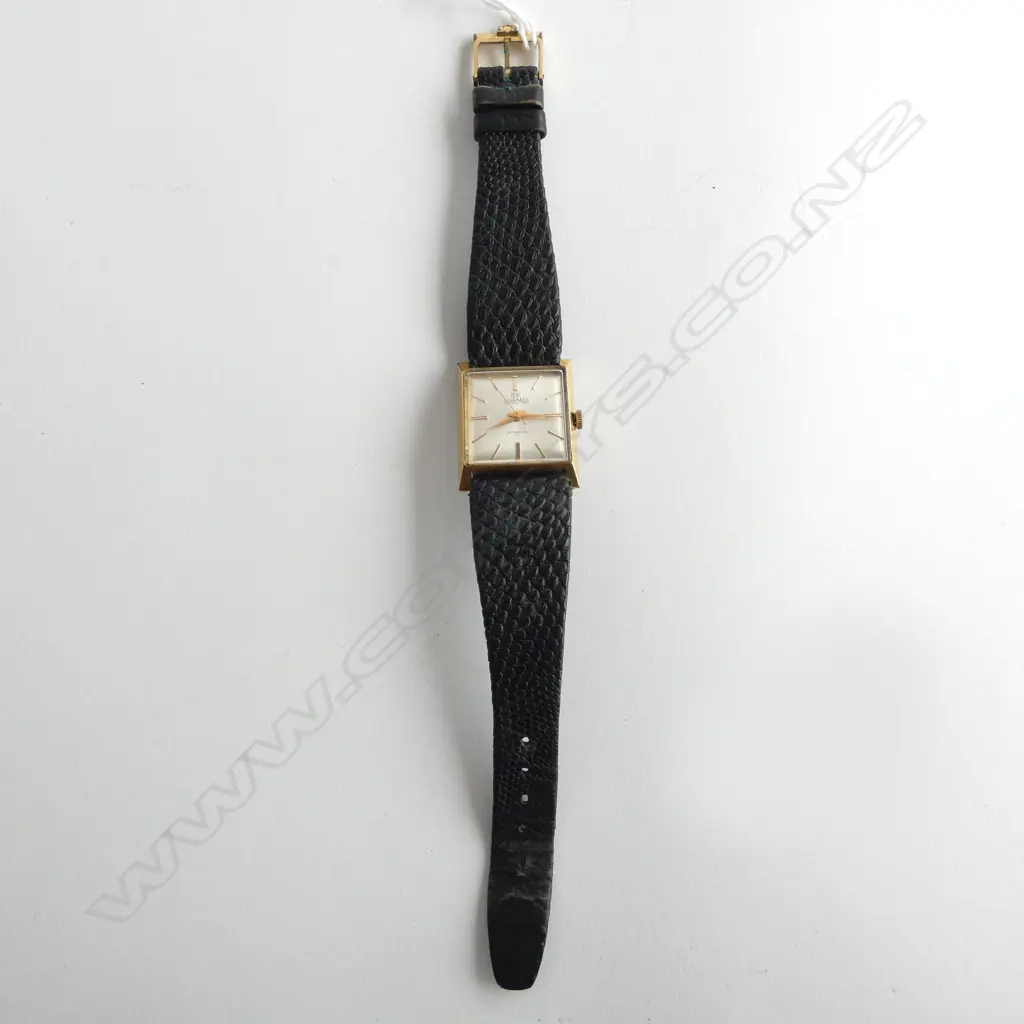 GOLD PLATED VINTAGE ROAMER WRISTWATCH c.1960s, IN WORKING ORDER Image 1++