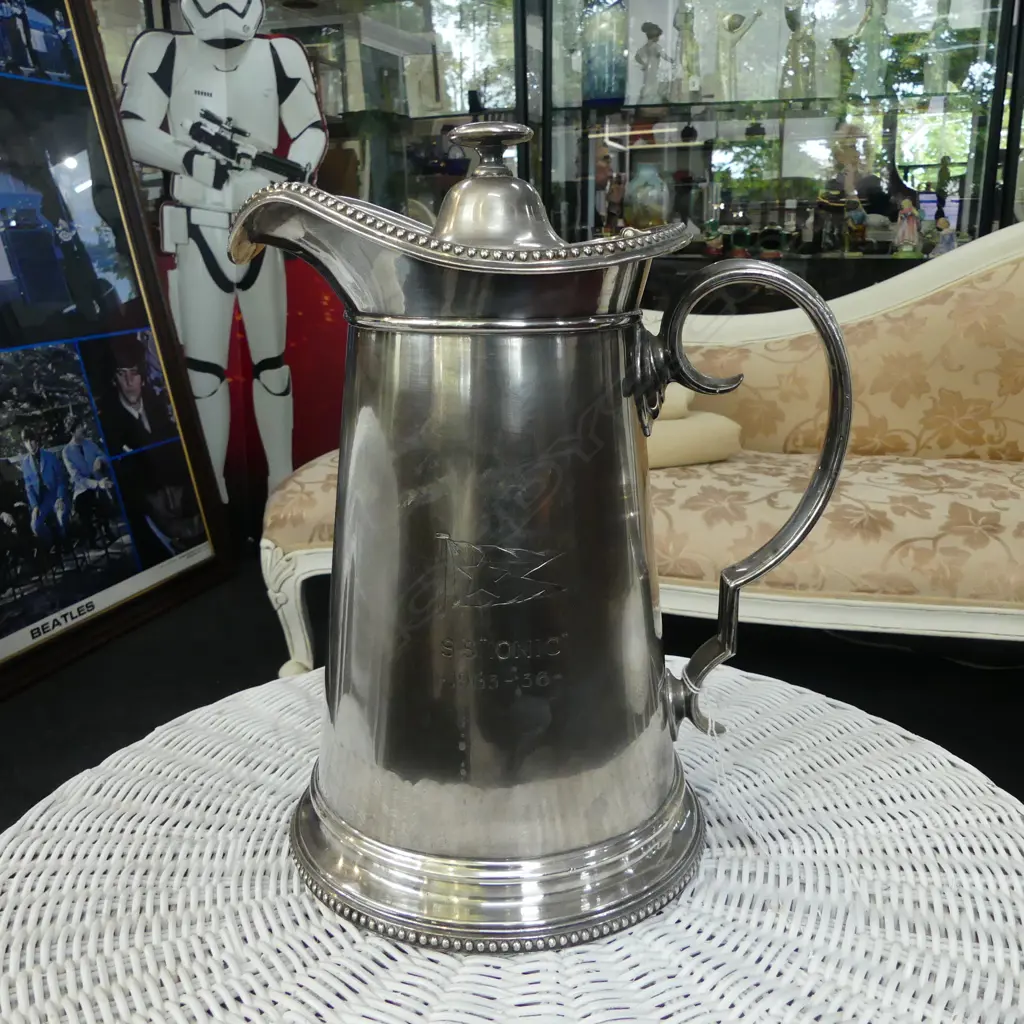 EP SHIPS JUG 'S.S. IONIC' H.340mm Image 1++