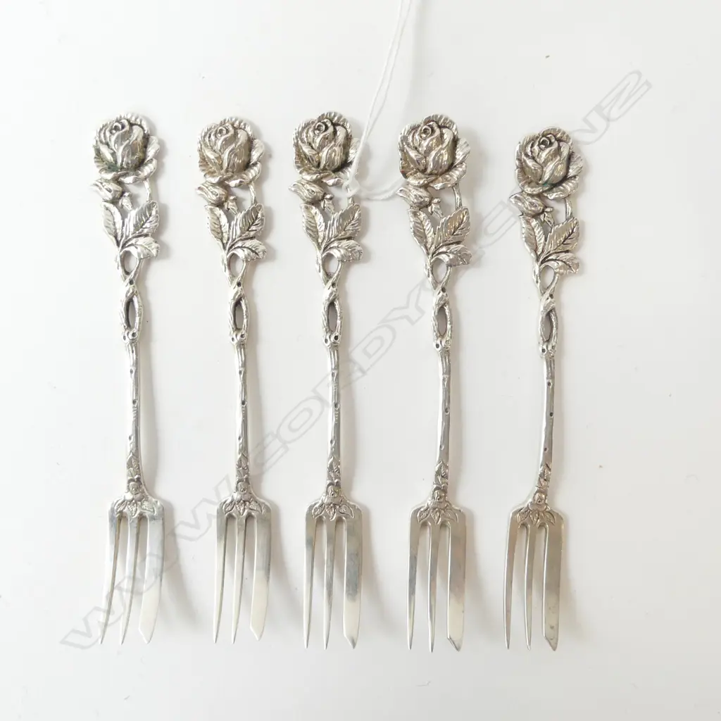5 STG SILVER AMERICAN DESERT FORKS 59gms Image 1++
