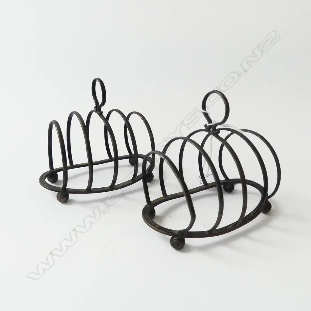 PR STG SILVER TOAST RACKS, BRIMINGHAM, 108gms Image 1++