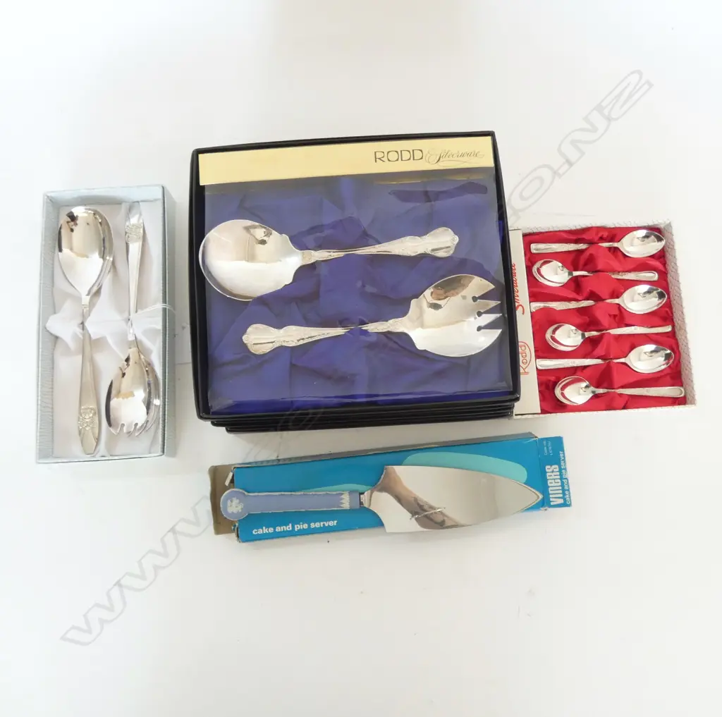 6 BOXES OF CUTLERY; RODD ETC Image 1++