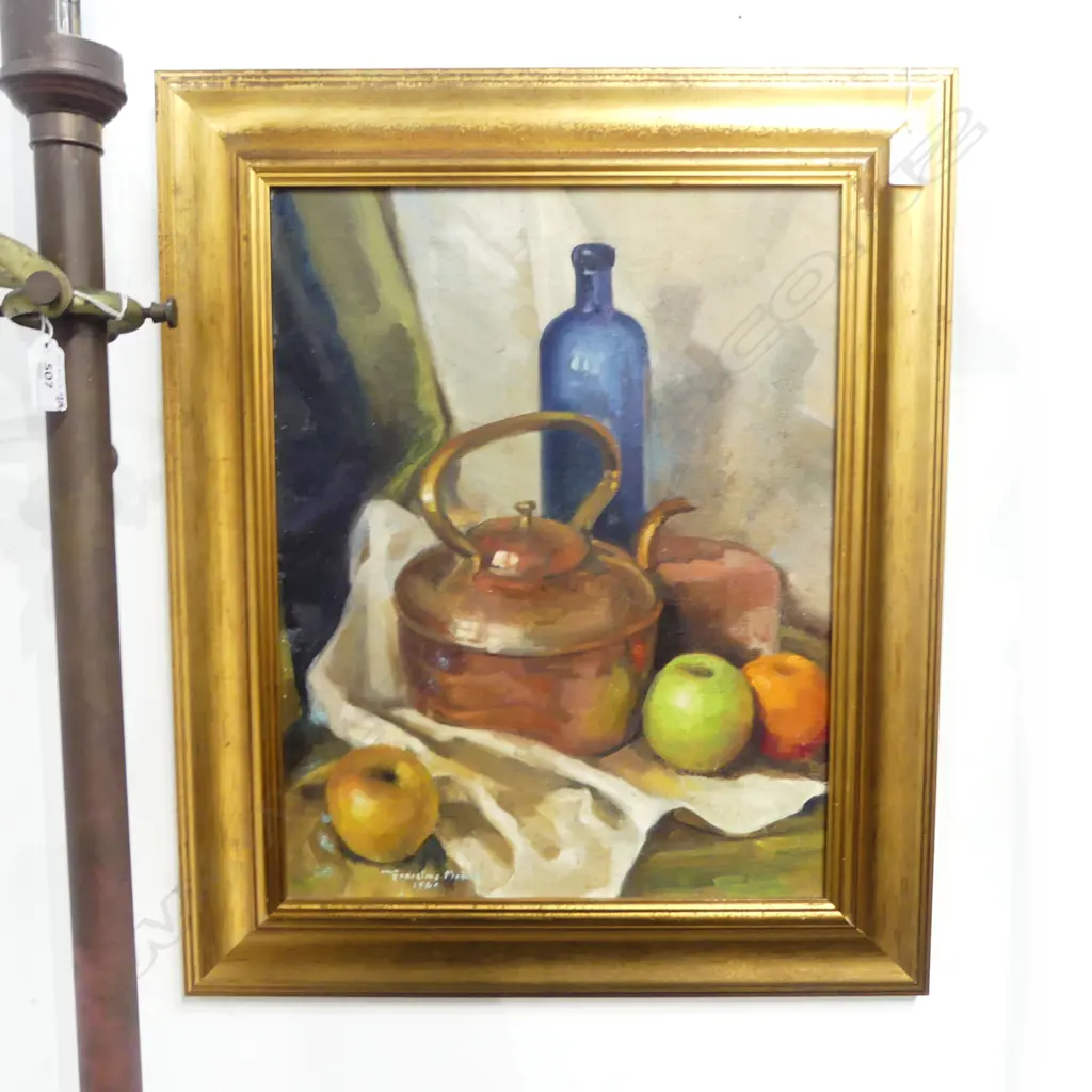 ERNESTINE MADDOX, STILL LIFE, OIL ON BOARD, 450x350mm Image 1++