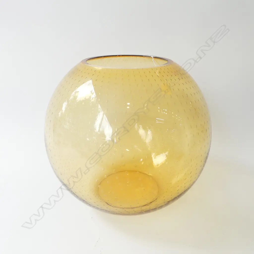 LG AMBER MURANO VASE H.270mm Image 1++