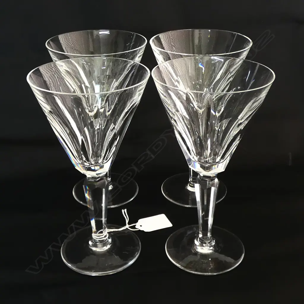 4 WATERFORD COCKTAIL GLASSES H.180mm Image 1++