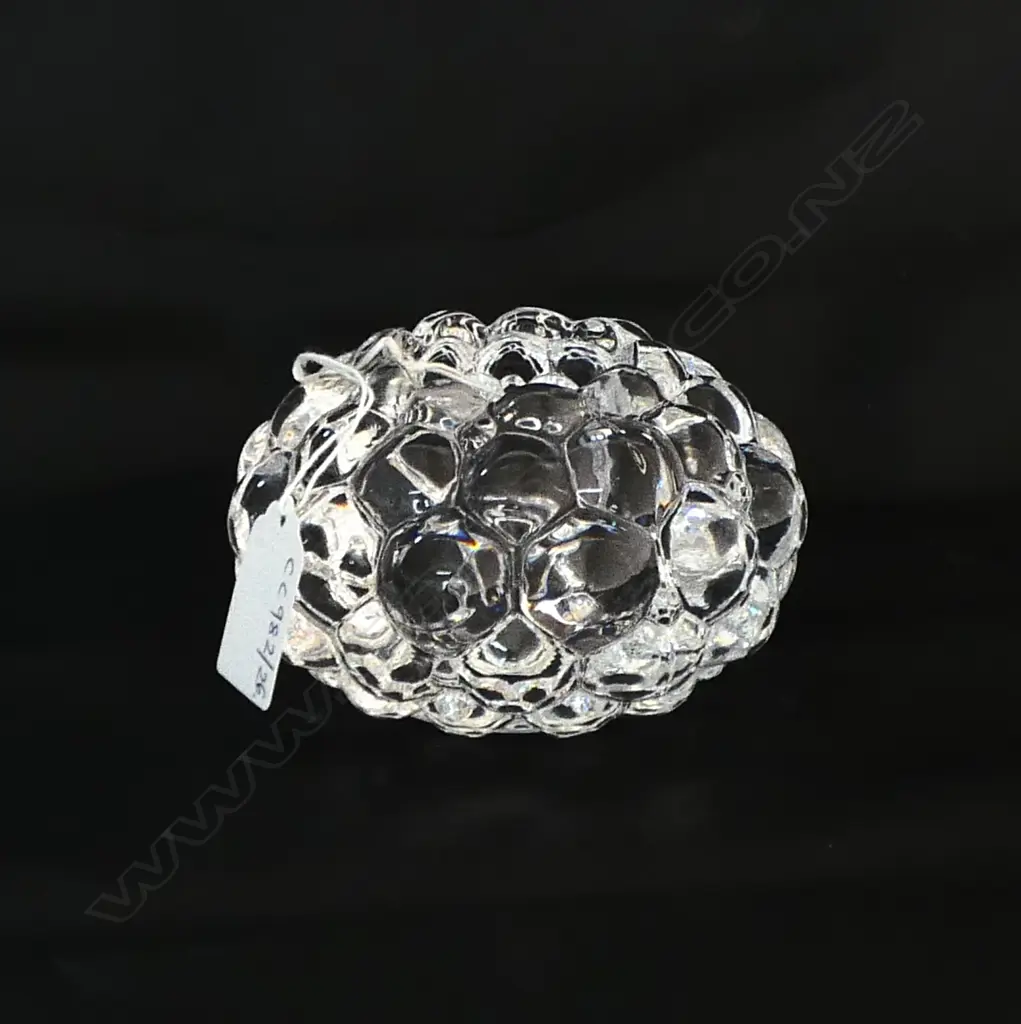 ORREFORS TEA LIGHT CANDLE HOLDER 110mm dia Image 1++