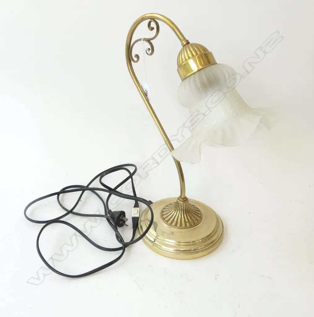 BRASS TABLE LAMP H.410mm Image 1++