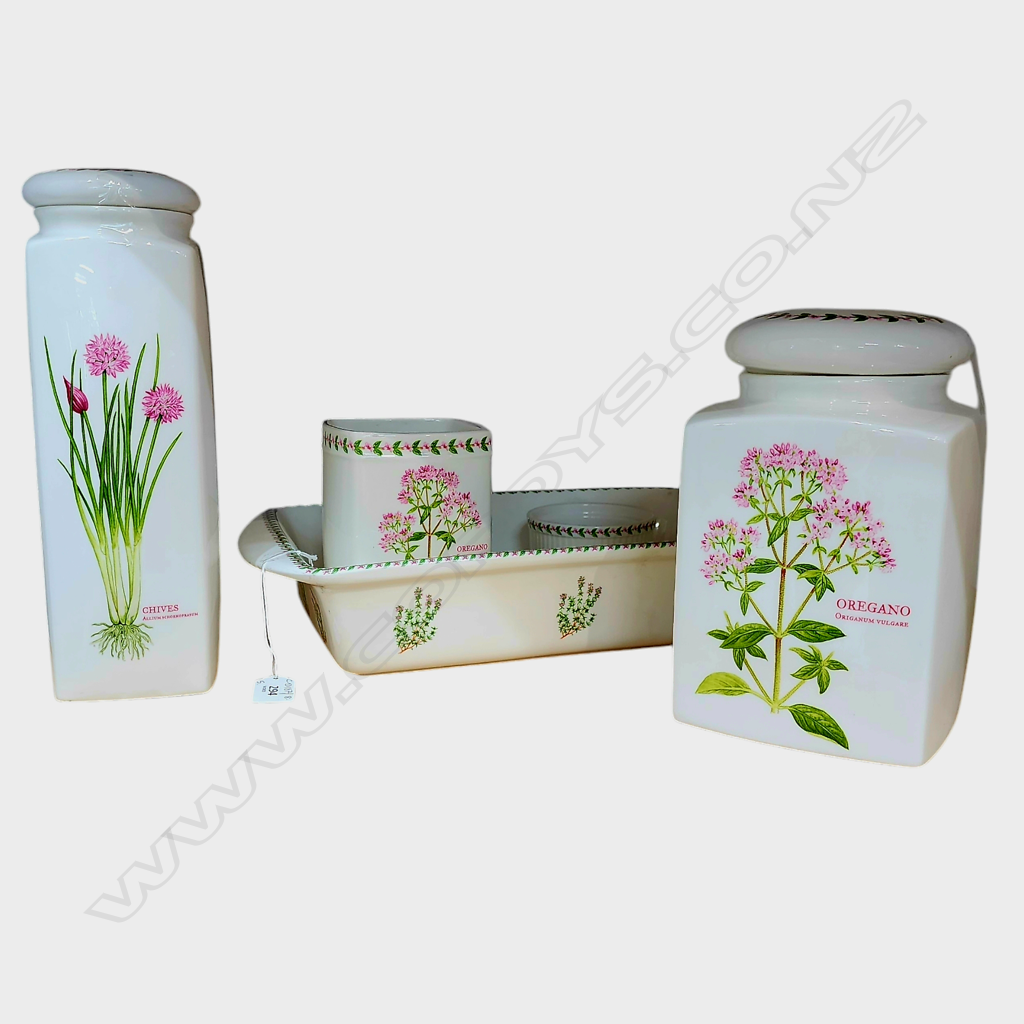5 PCES MAXWELL & WILLIAMS 'FRAGRANT GARDEN' INCL. DISH 430x240mm Image 1++