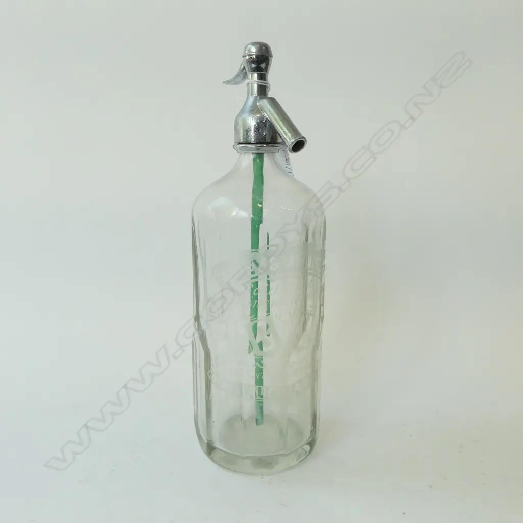 GREY & MENZIES SODA SYPHON BOTTLE H.320mm Image 1++