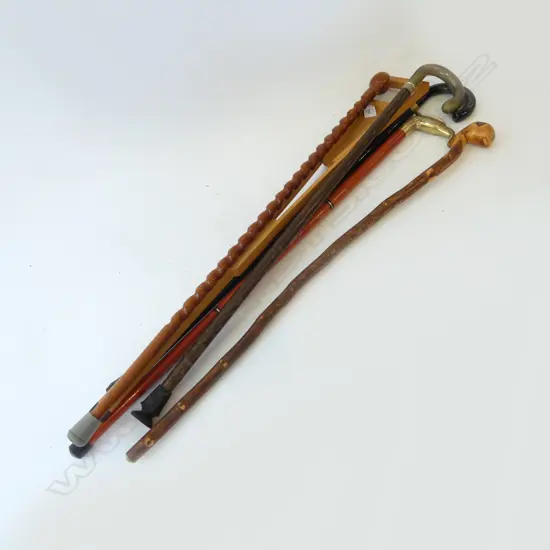 6 WALKING STICKS L.915mm