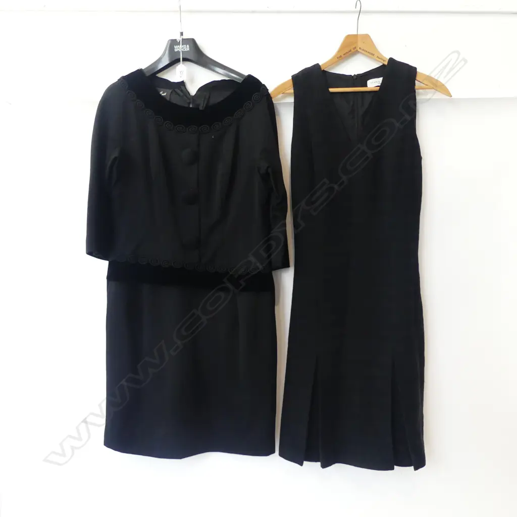 TWO LITTLE BLACK DRESSES - CLEVALINE LONDON AND MARIO OMAR LONDON Image 1++
