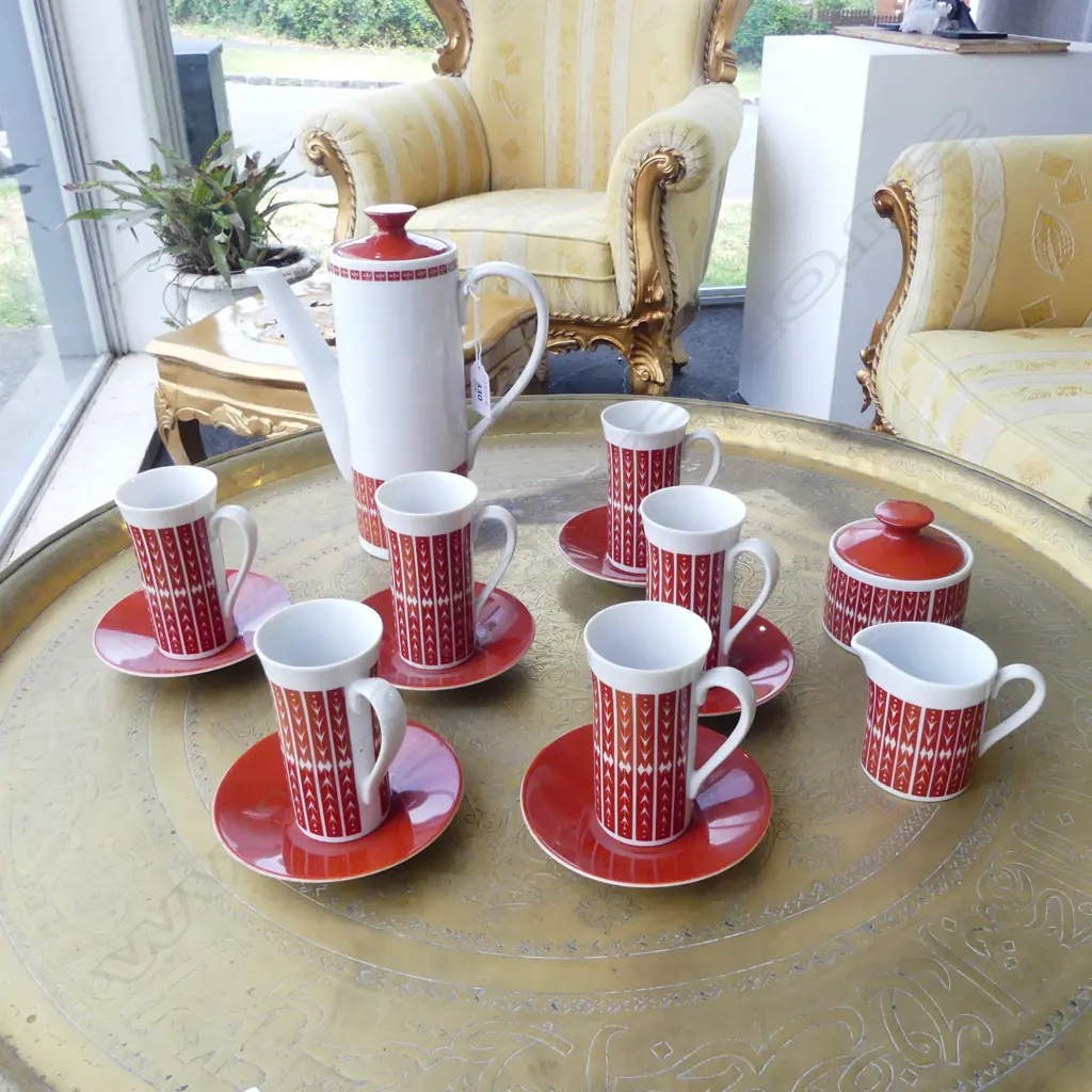MIKASA 'ARCHER' 6 PLACE COFFEE SET Image 1++