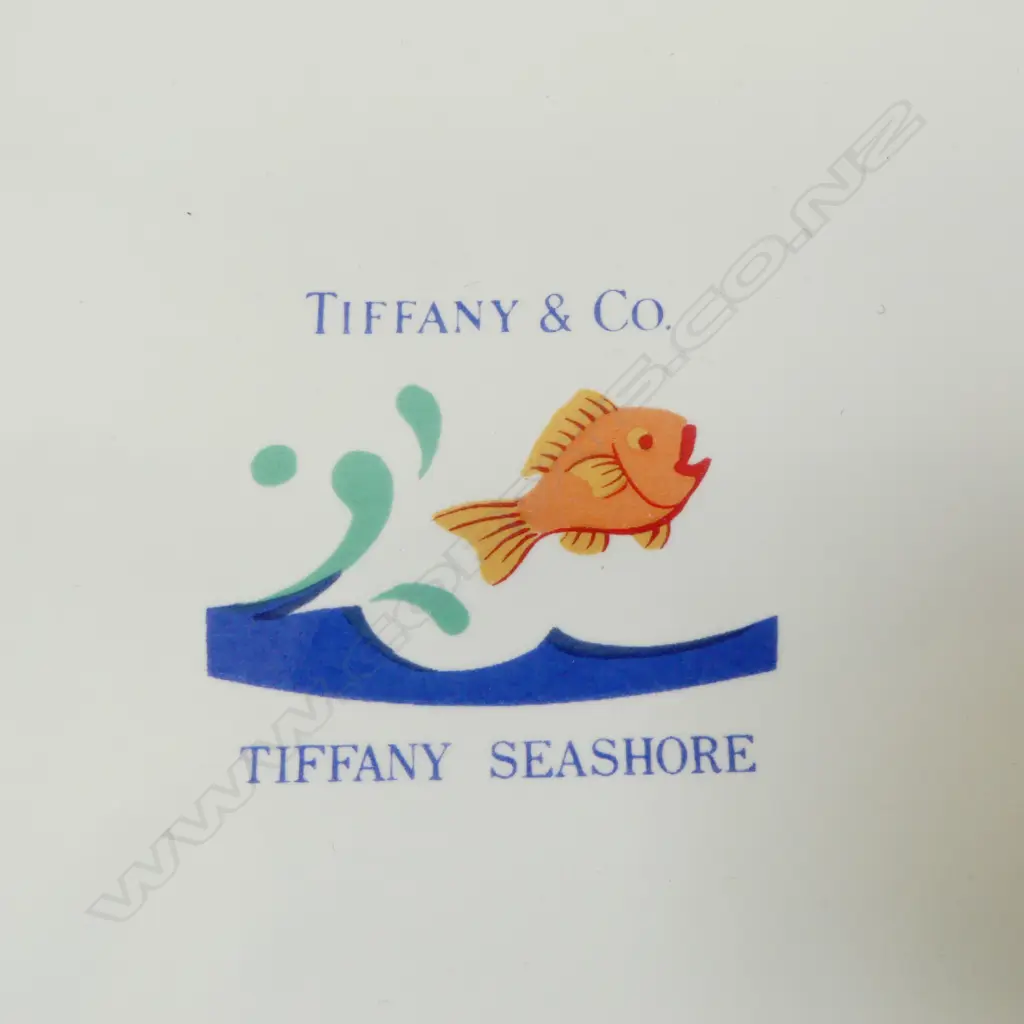 7 PCES CHILDRENS CHINA; 4 BOWLS, 2 TIFFANY & Co MUGS & PLATE Image 1++