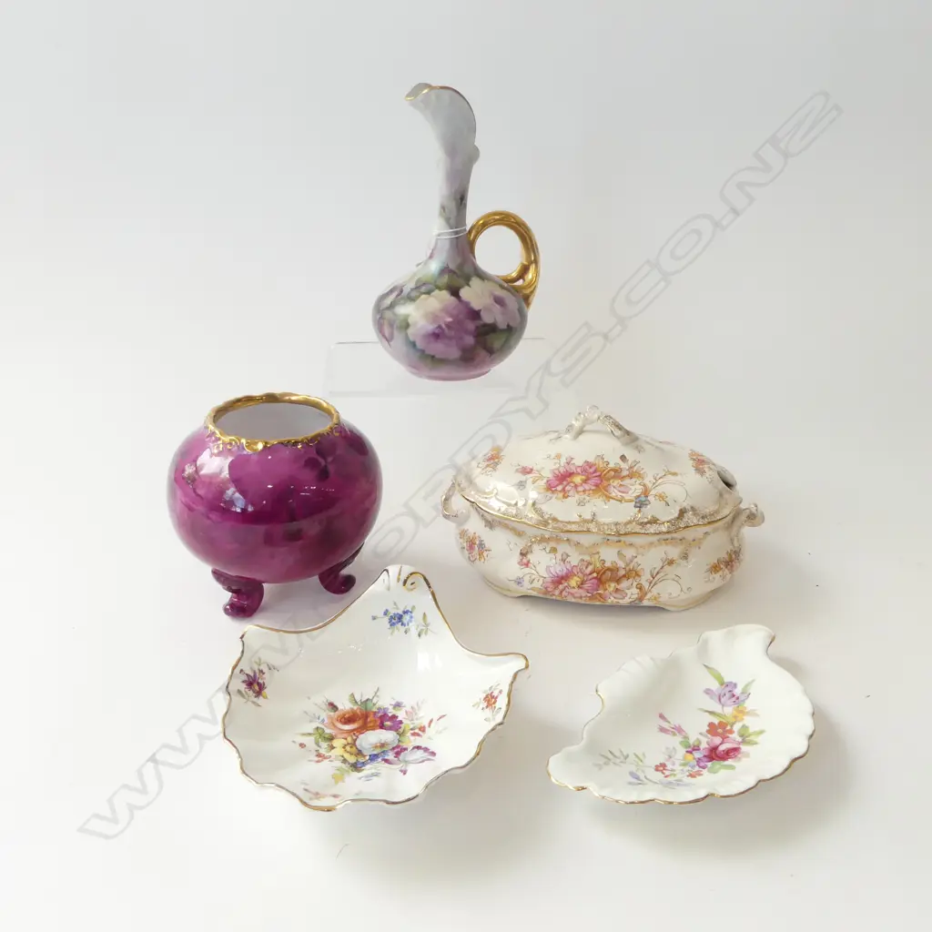 SML SEVRES TUREEN, STAFFORDSHIRE TRAY, HAMMERSLEY SCOLLOP TRAY etc Image 1++