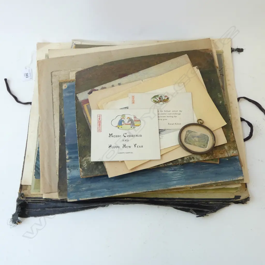 FOLIO OF ARTWORKS FROM CZECH ESTATE... Image 1++