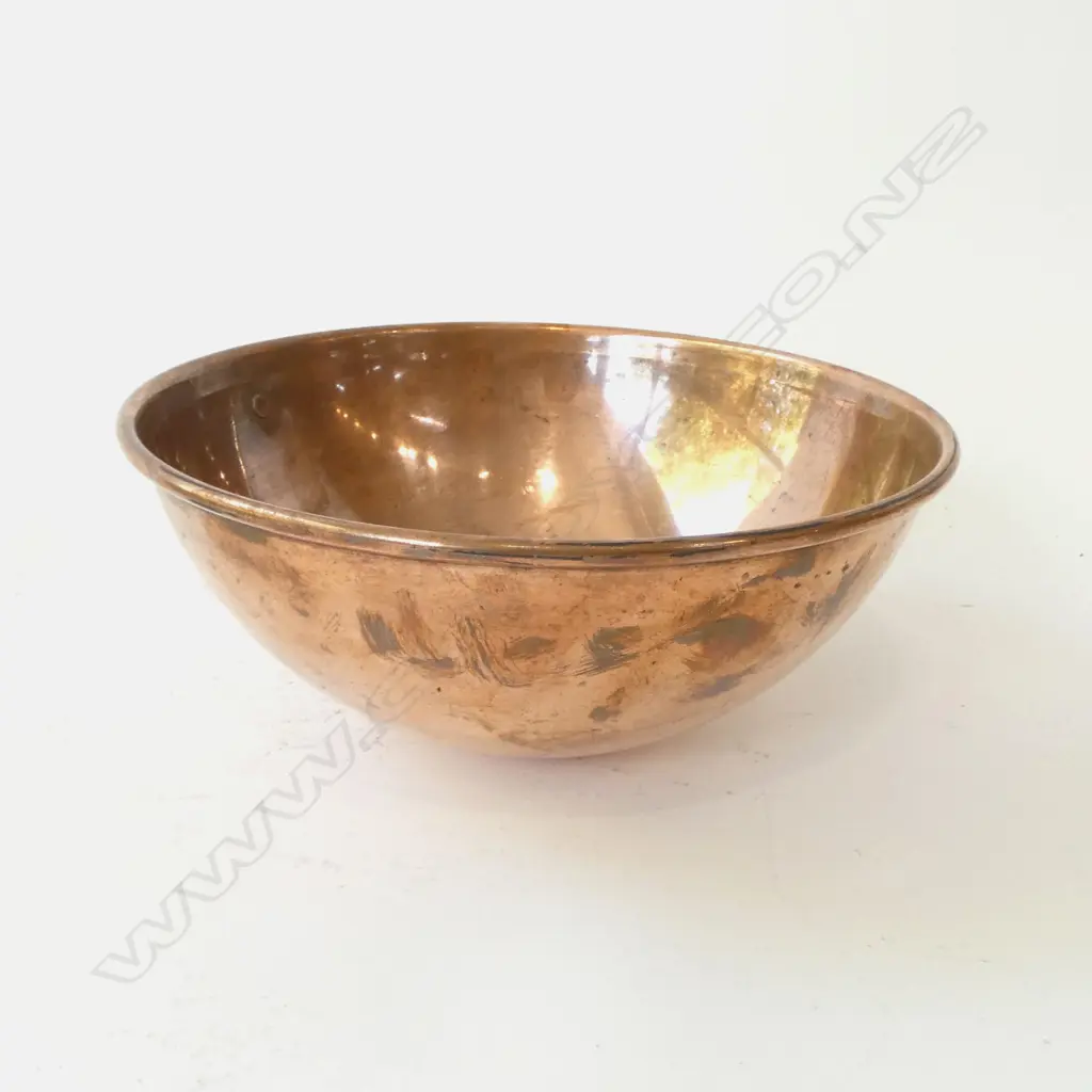 COPPER MIXING BOWL Dia.210mm Image 1++