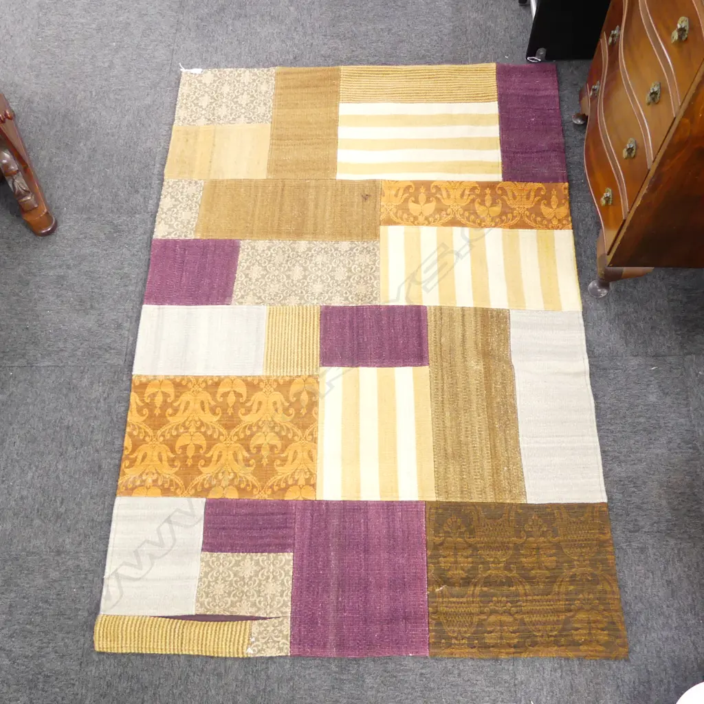 CONTEMPORARY MULTI PIECE MOSAIC RUG 1800x1230mm Image 1++
