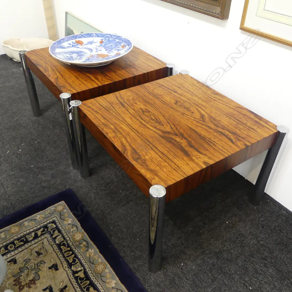PR CONTEMPORARY SIDE TABLES 650x650x435mm Image 1++
